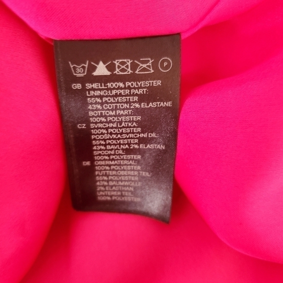 H&M chiffon strapless midi dress - Picture 12 of 13